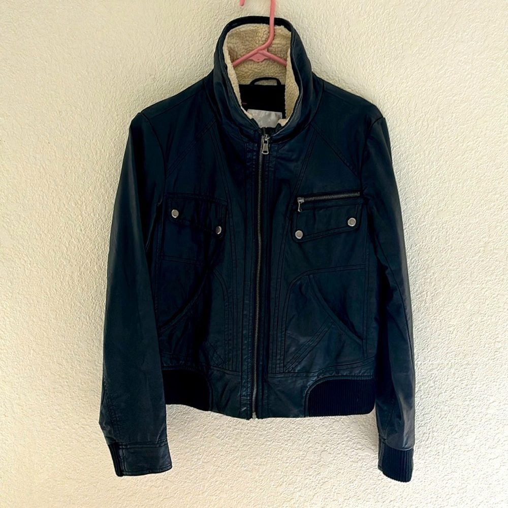 Xhilaration Large Faux Leather Jacket
